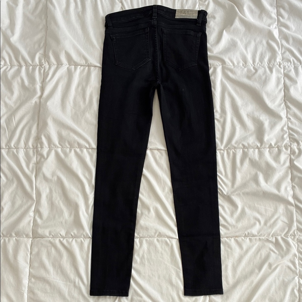 IRO Women's Fitté High-Rise Cropped Jeans in Black Size 26 - Picture 2 of 9